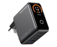 Vention GaN 140W 1x USB-A 3x USB-C + kabel USB-C do USB-C 1m - 1543455 - zdjęcie 2